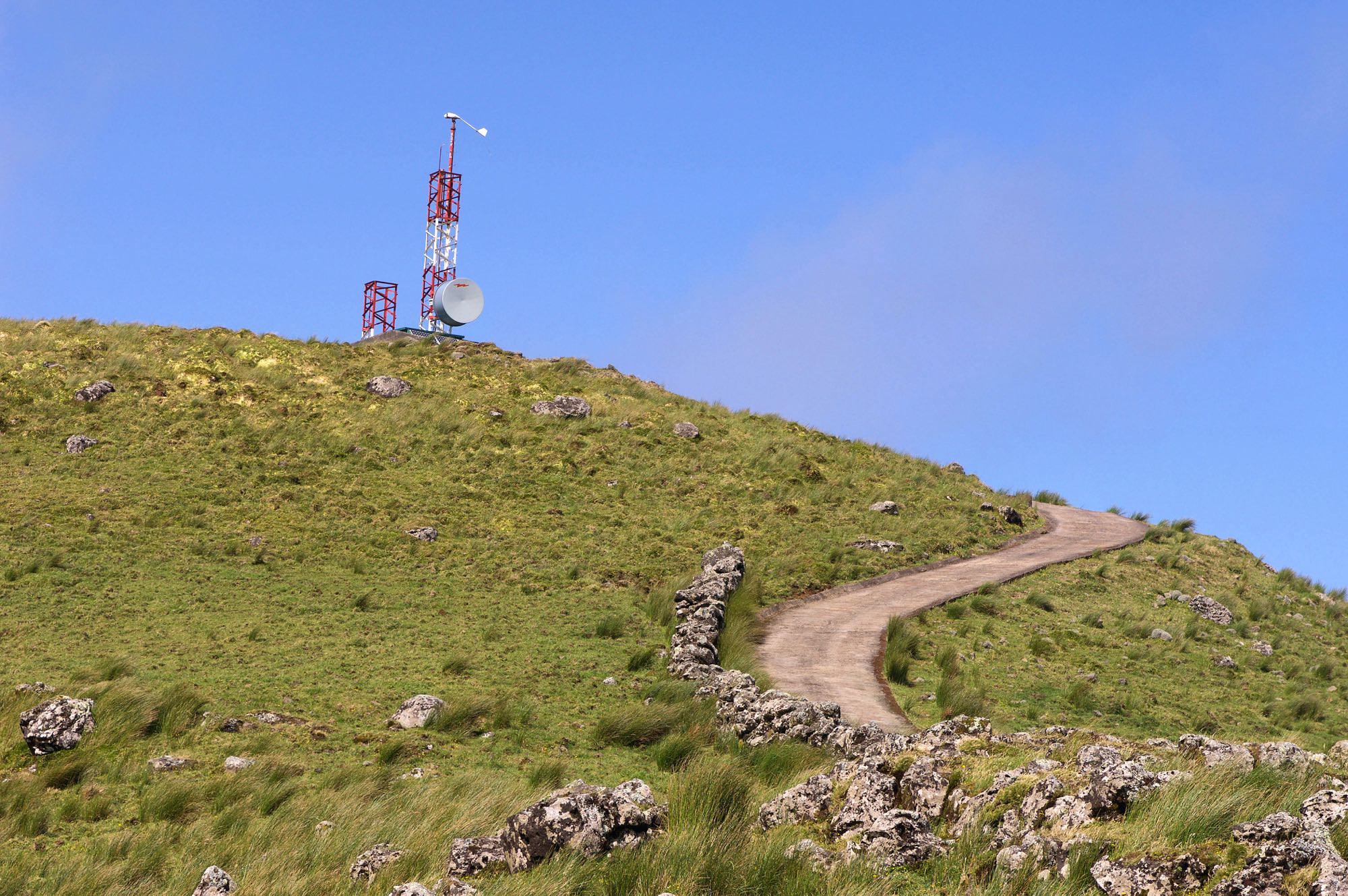 Der Monte Gordo liegt direkt oberhalb des Ausgangspunktes