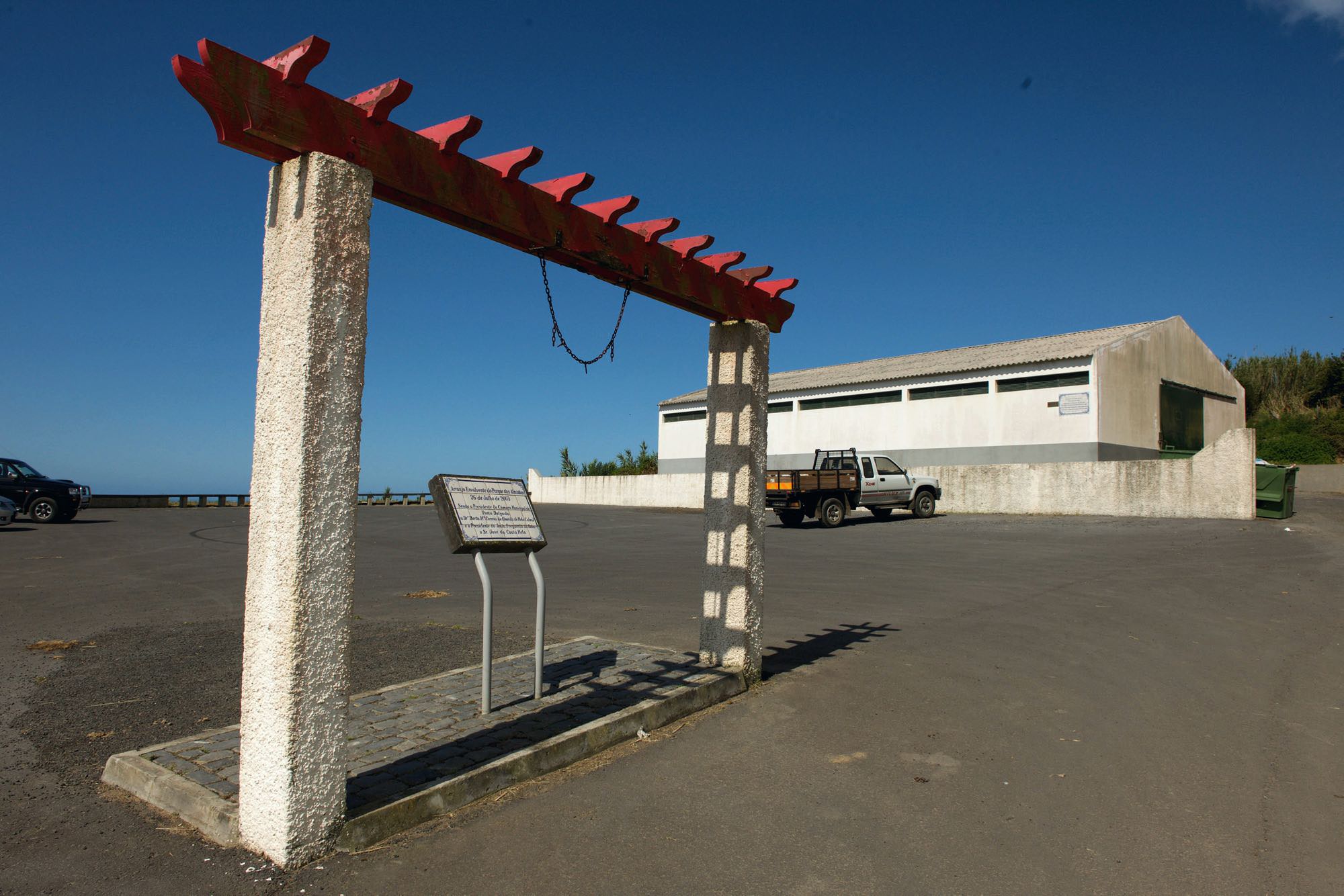 Eselhalle am Einstiegpunkt