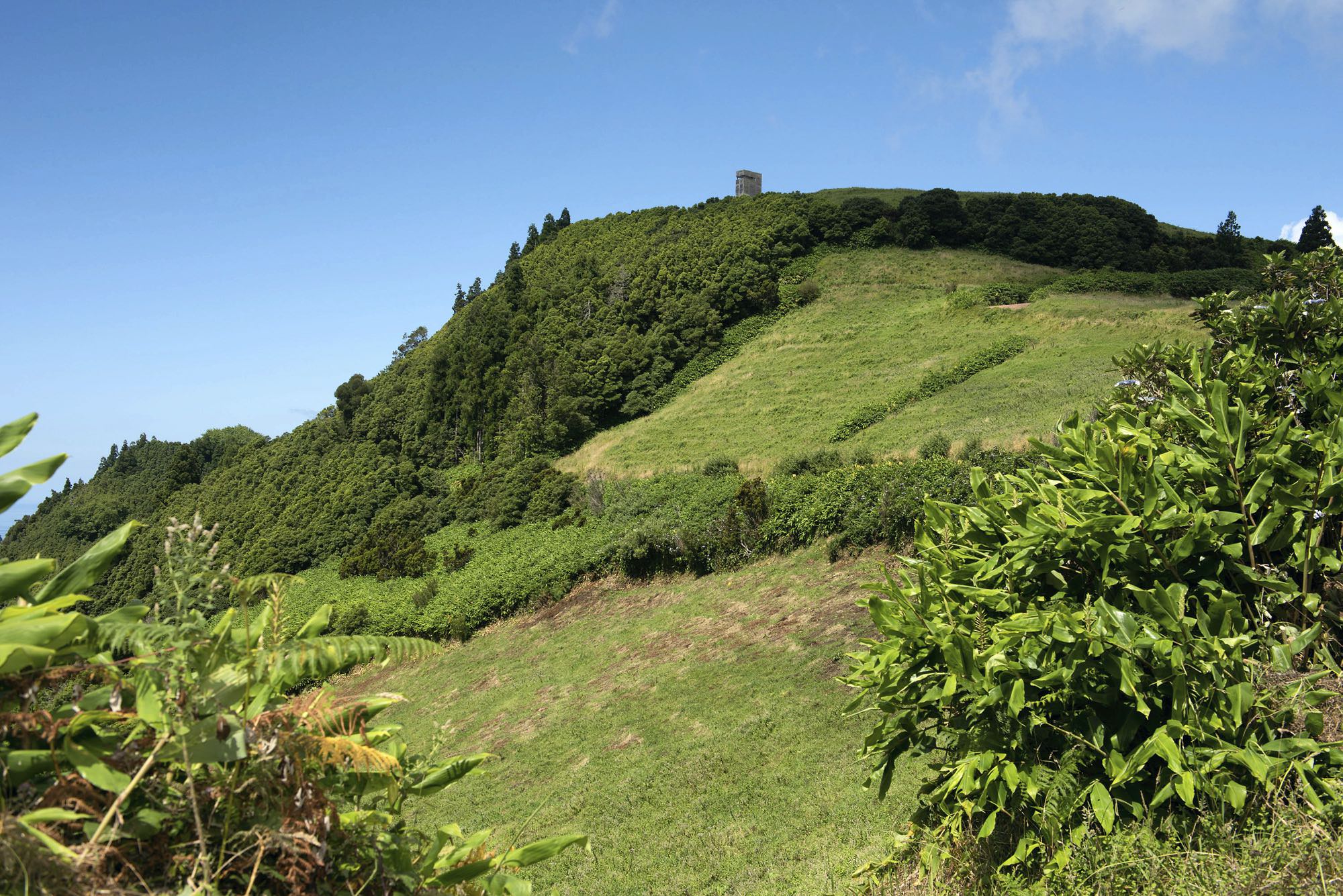 Blick auf den Pico dos Bodes