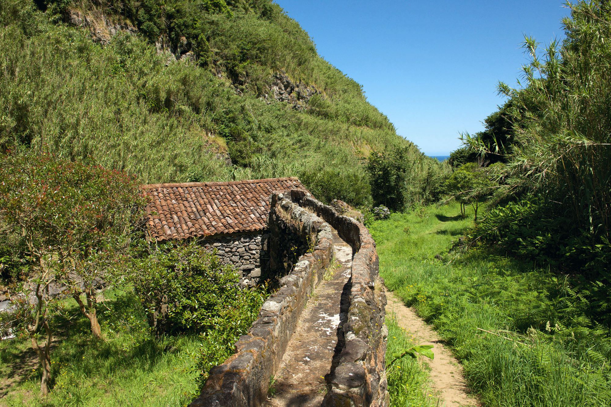 Wassermühlen am Ribeira Funda