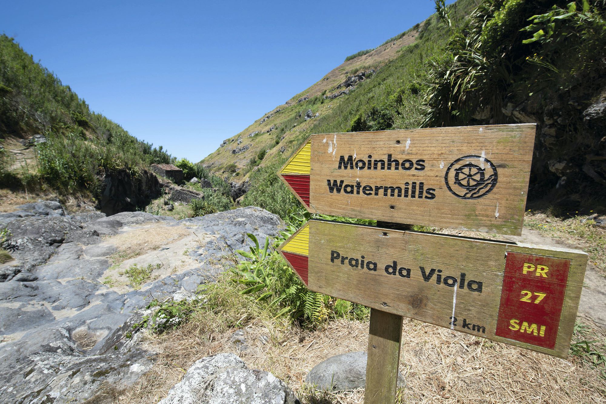 Querung des Ribeira Funda