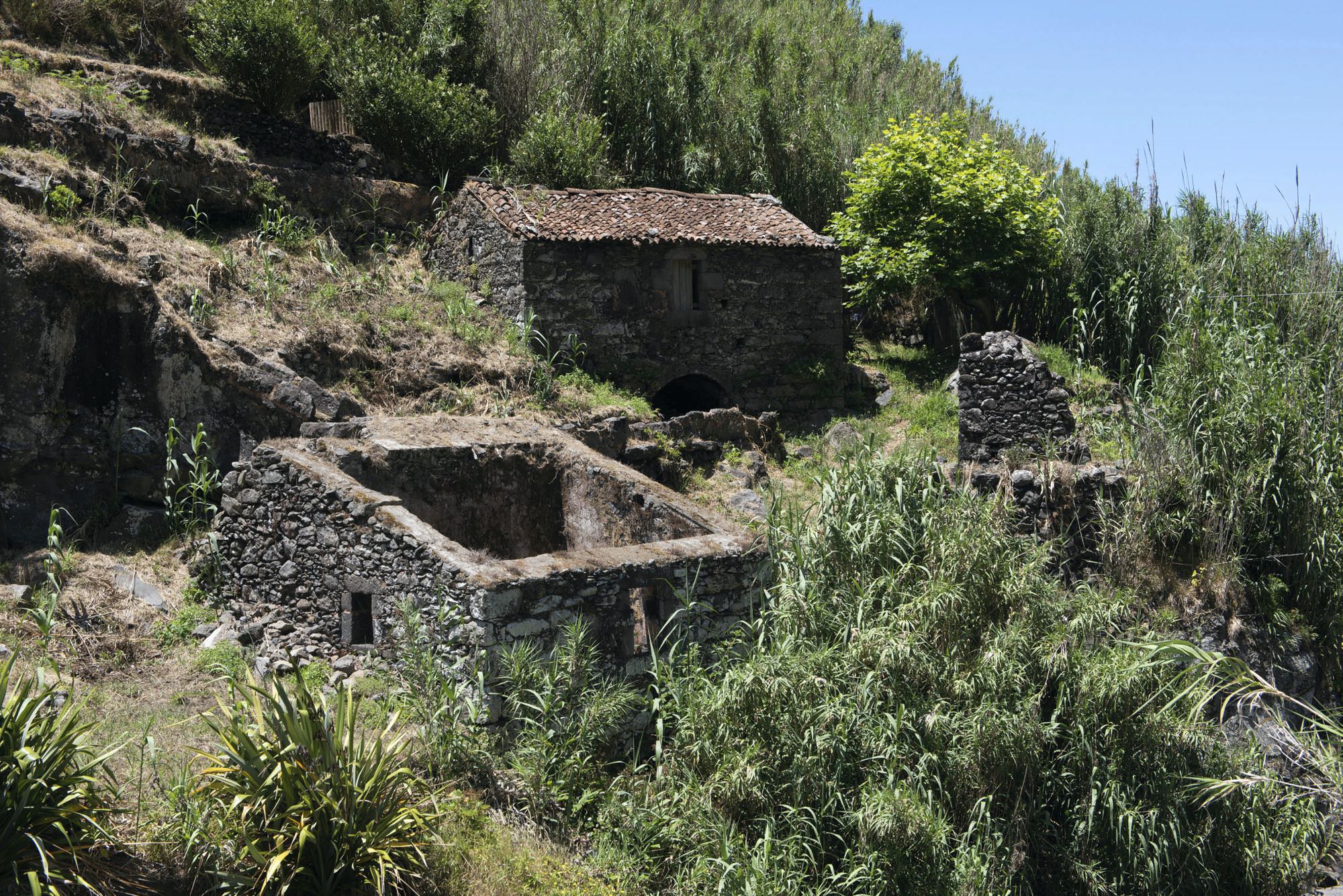 Wassermühlen am Ribeira Funda