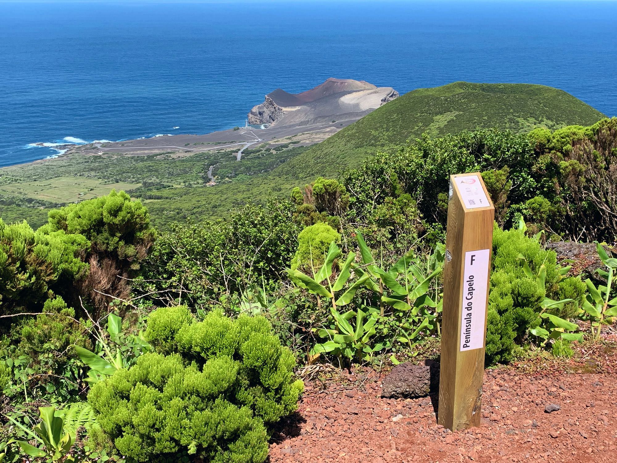 Blick auf die Ponta dos Capelinhos