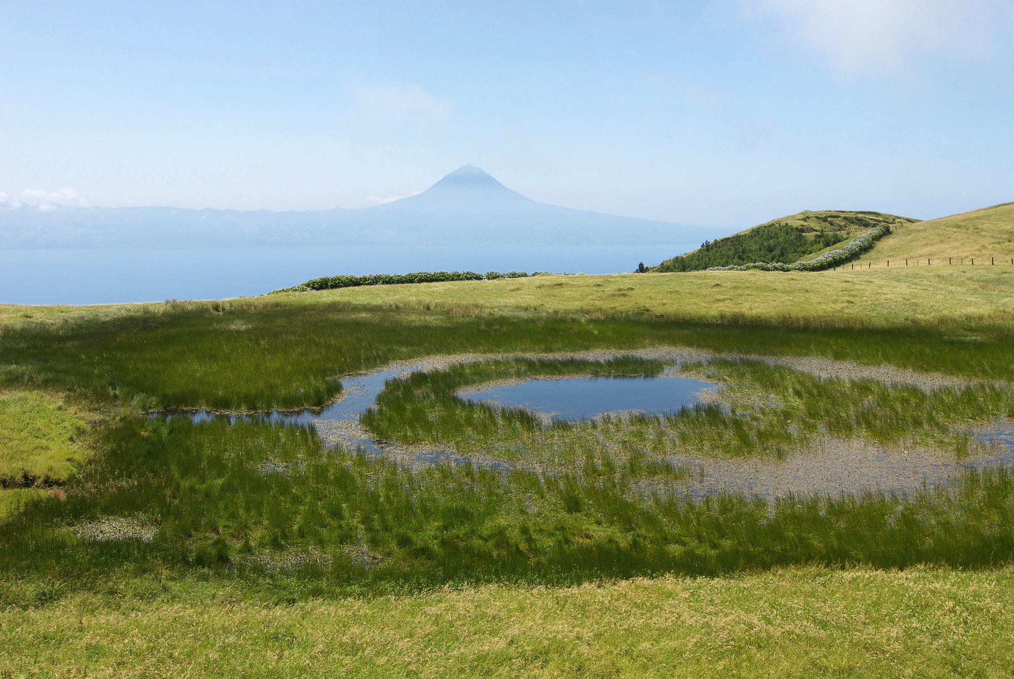 Ausblick vom Höhenweg hinüber nach Pico